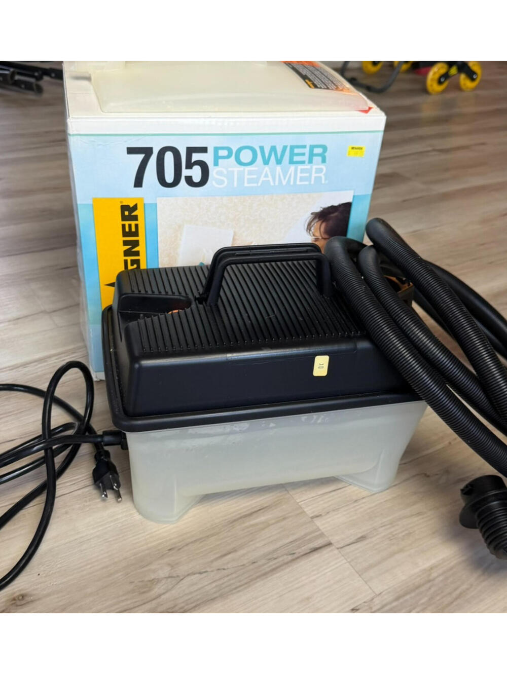 Wagner 705 Power Steamer Wallpaper Remover Steam Cleaner Tested Works